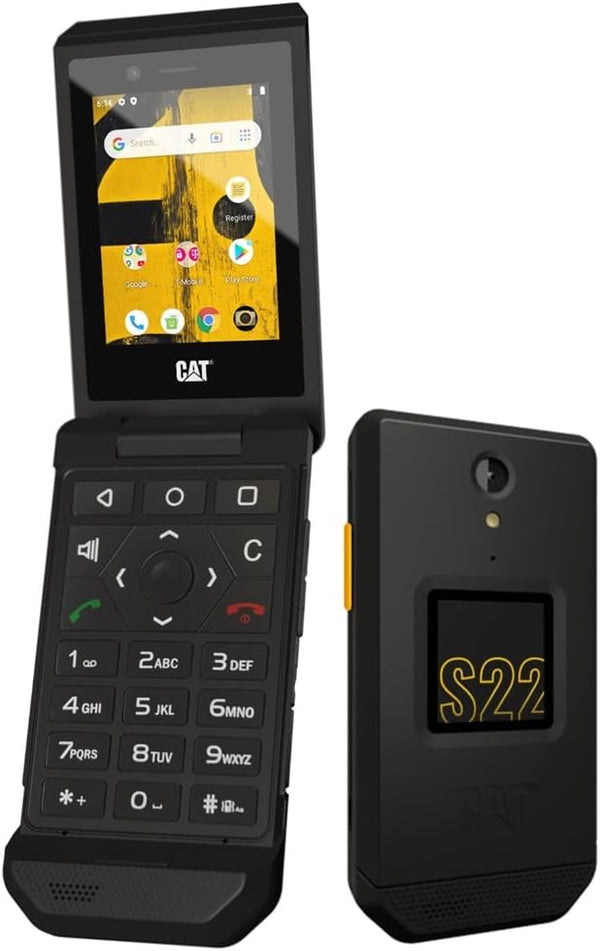 Cat S22 Flip Android Mobile Phone - Black