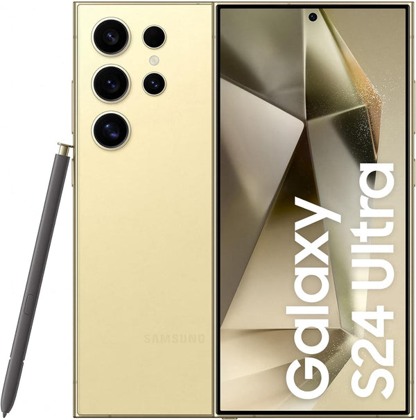 Samsung Galaxy S24 Ultra 5G 256GB AI Phone - Titanium Yellow