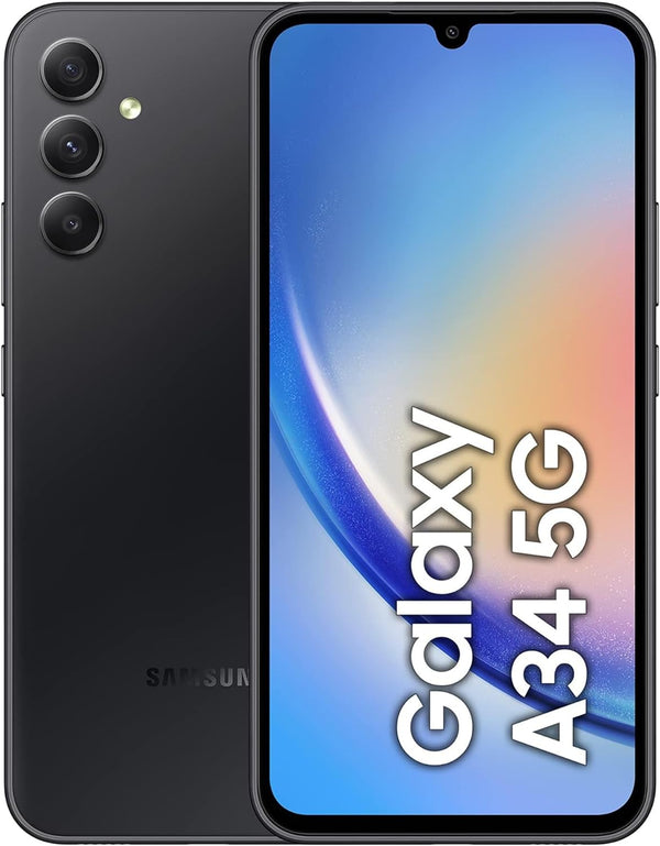 Samsung Galaxy A34 5G 256GB Mobile Phone - Black