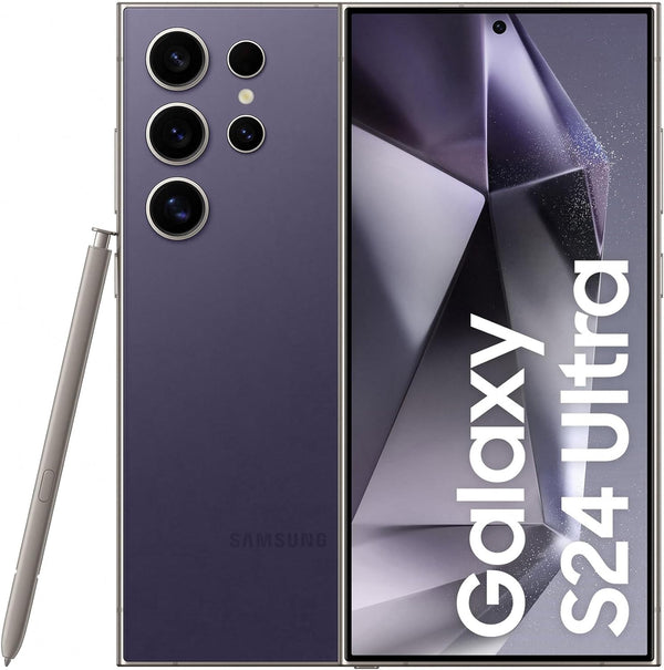 Samsung Galaxy S24 Ultra 5G 256GB AI Phone - Titanium Violet